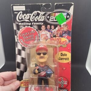 Vintage Dale Jarrett Coca Cola Racing Family Bobblehead NASCAR 2000 Sealed